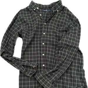 Men’s Ralph Lauren plaid button down size Large